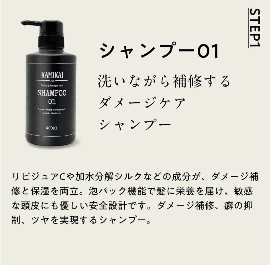 シャンプー・ブースター・トリートメント・アウトバスミスト・ケア