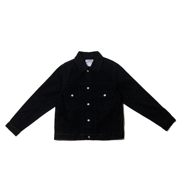 Selvedge Denim Jacket - Black – KAMO International