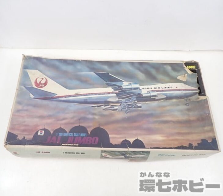 日東科学 NITTO 1/100 ボーイング747 JAL JUMBO 日航 ジャンボ 旅客機