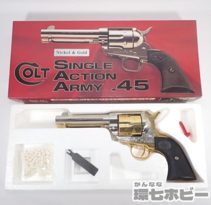 タナカ コルト SAA シングルアクションアーミー ASGK認証 ニッケル