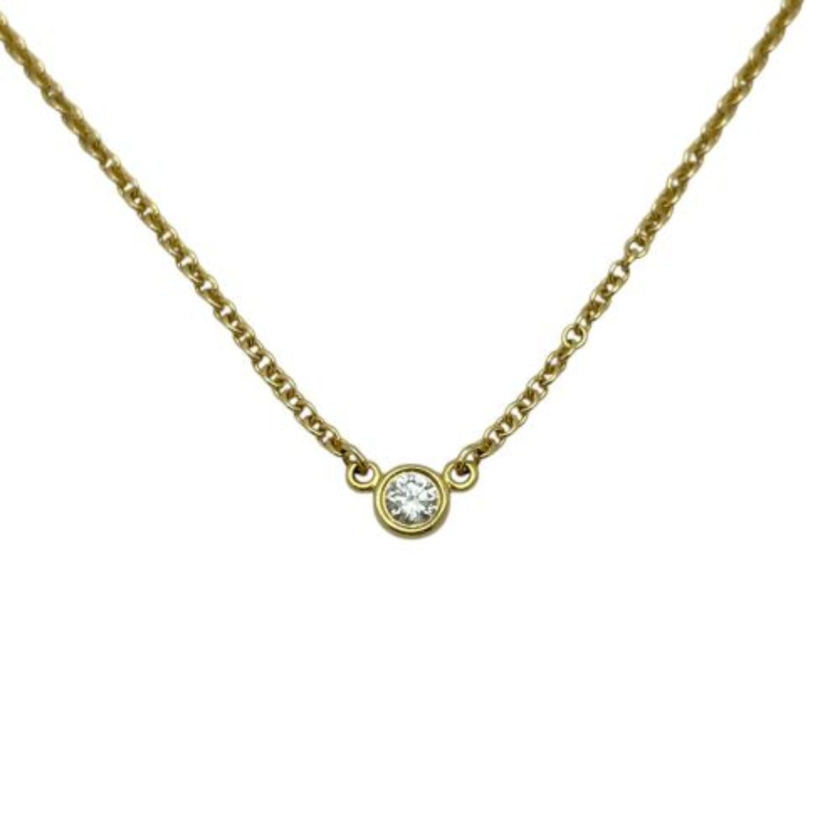 Tiffany(ティファニー) Au750 K18 バイザヤード ネックレス 】の買取
