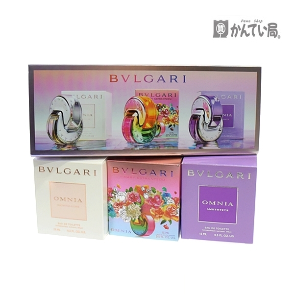 BVLGARI ブルガリ オムニア カプセル エディション 香水 3点セット
