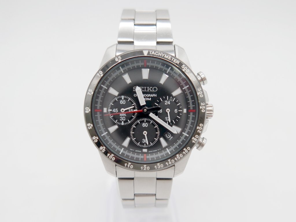 中古品】SEIKO セイコー クロノグラフ 6T63-00D0 海外モデル クオーツ