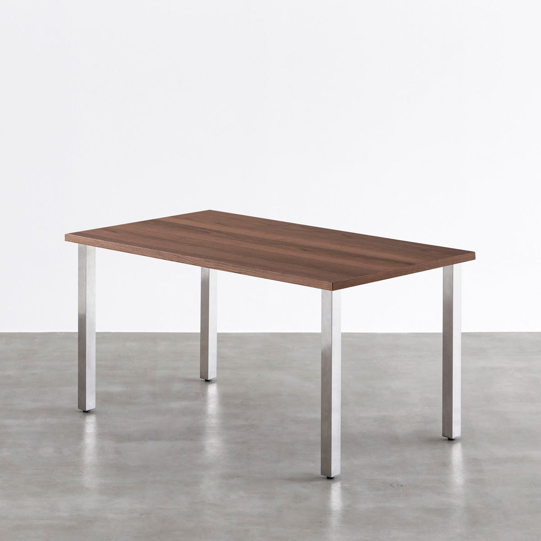 THE TABLE / ウォルナット × Stainless – KANADEMONO