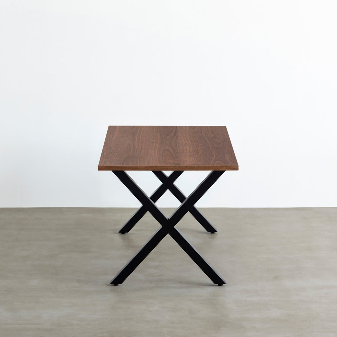 THE TABLE / ウォルナット × Black Steel – KANADEMONO