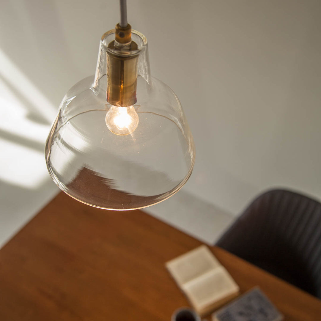 希少！TIP Gallé ガレ ガラスシェード ペンダントライト 1灯