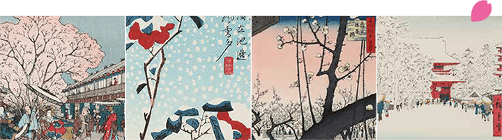 復刻版浮世絵 木版画展「はじまりの春に」 | 浮世絵復刻版画専門店