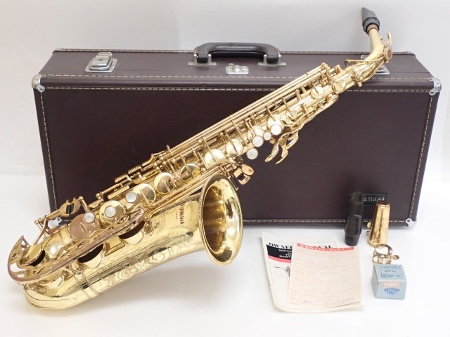 Yamaha サックス ゴールド 本体 ケース付き Yamaha ゴールドサックス
