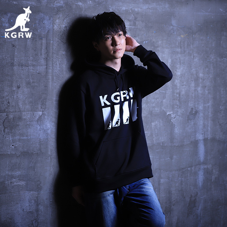 完全受注生産】 鈴木拡樹×KANGOL REWARD コラボ長袖Tシャツ