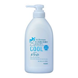 メリット リンスのいらないシャンプークールタイプ ポンプ 480ml