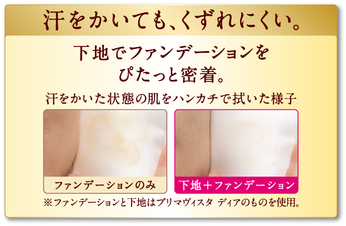 明るさアップ 化粧下地＜カバータイプ＞｜プリマヴィスタディア｜花王