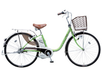 パナソニック、新基準に対応した電動アシスト自転車「リチウム・ビビ」