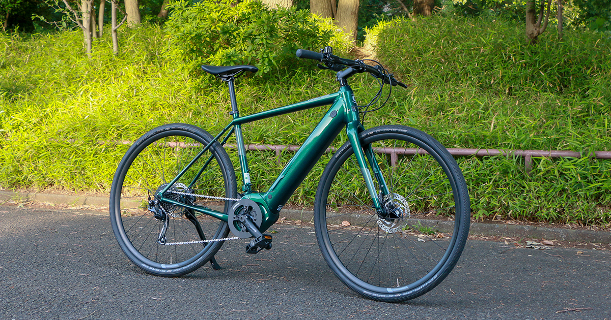 キャノンデールこだわり設計が随所に!! 操る楽しさに溢れた快速系e