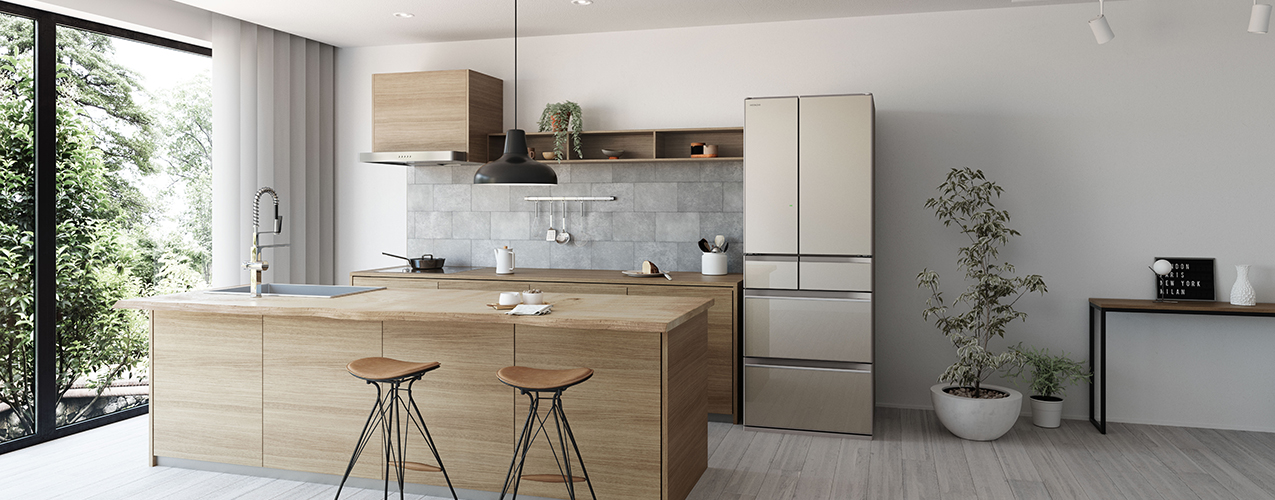 ルナさま専用】よく冷えよく働く HITACHI 2ドア冷蔵庫 R-F44 冷蔵庫