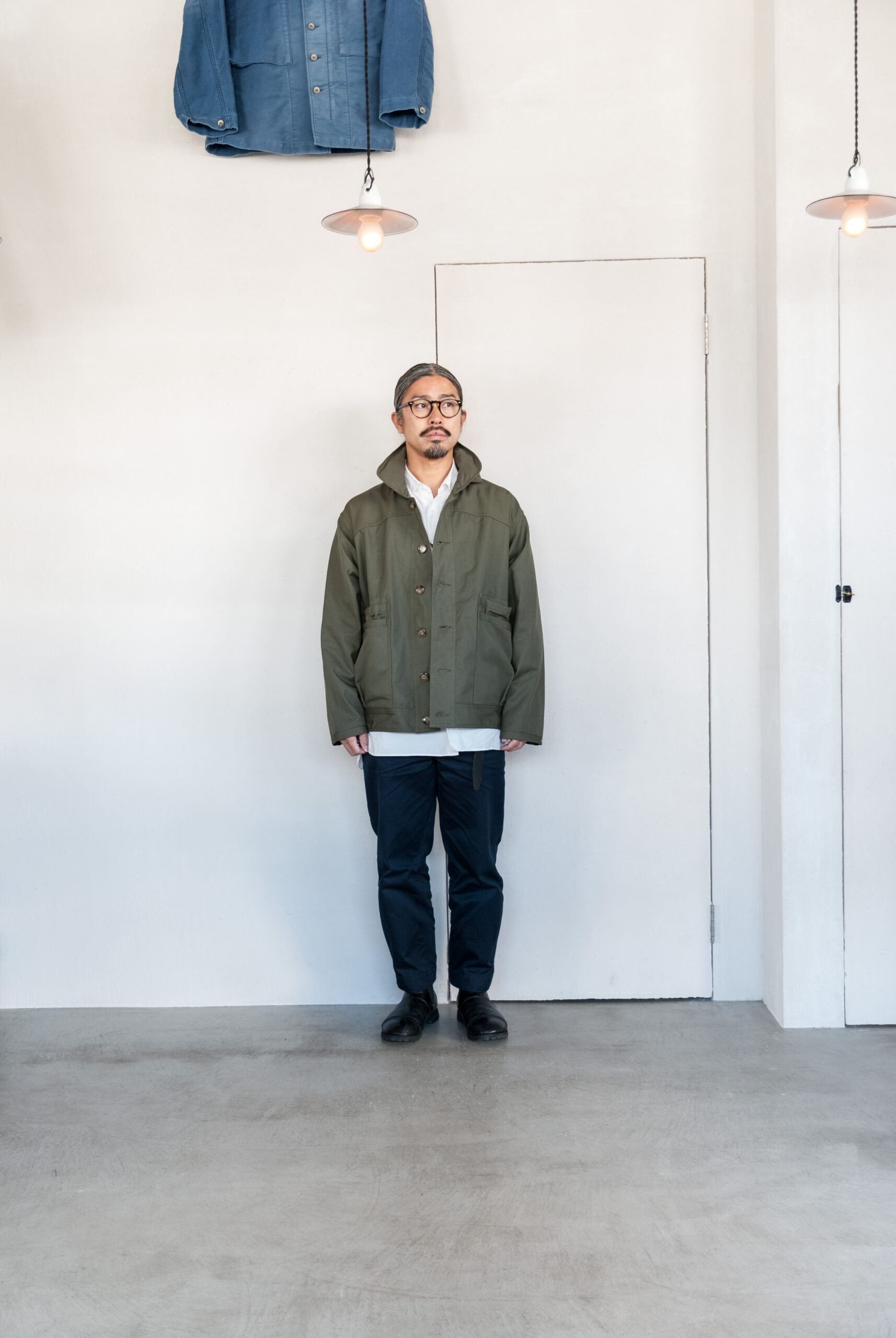 Sassafras Overgrown Hiker Jacket Cotton Ripstop | kado〔カド