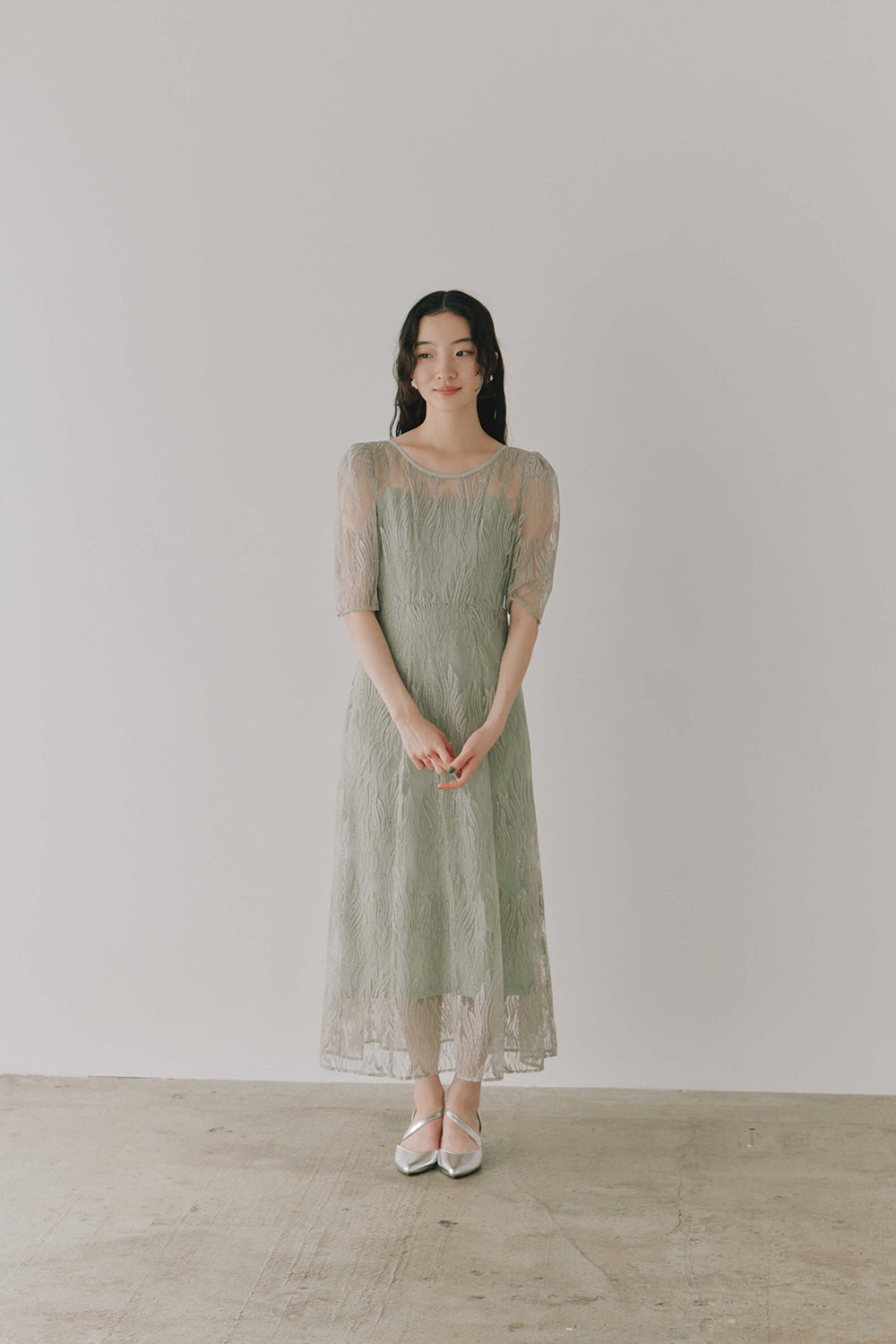 kaene公式オンラインストア スパンコールアネモネドレス / 100924 結婚