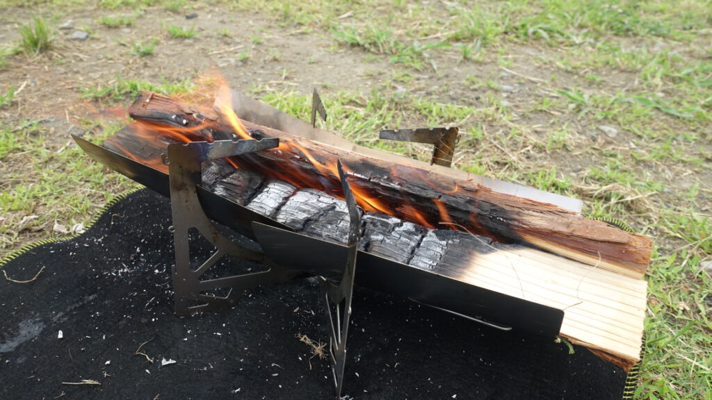 ギアレビュー]RSR Naturestove30！30cm薪でがっつり焚き火が可能！買っ