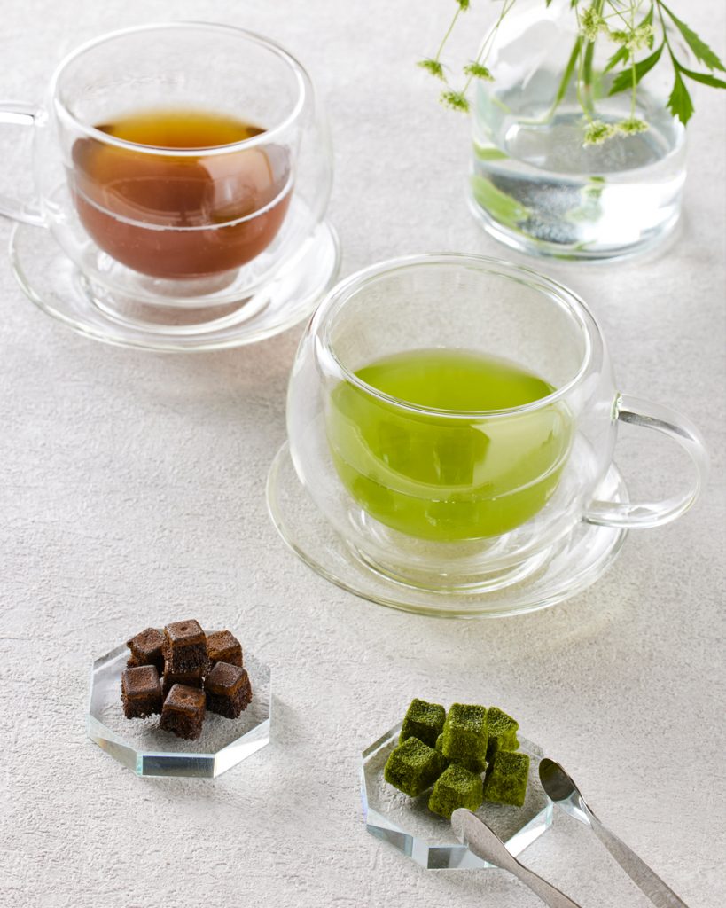 数量限定】フリーズドライ知覧茶CUBE 緑茶 ・ ほうじ茶 再販売の