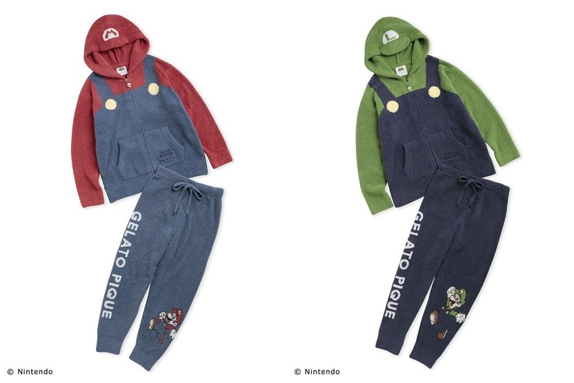 マリオ×ジェラピケ第3弾 ふわもこルームウェアで特別な時間を自宅で