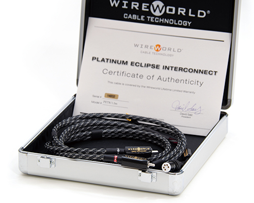 Wireworld フォノケーブル、Micro-Platinum Eclipse 8 試聴レポート