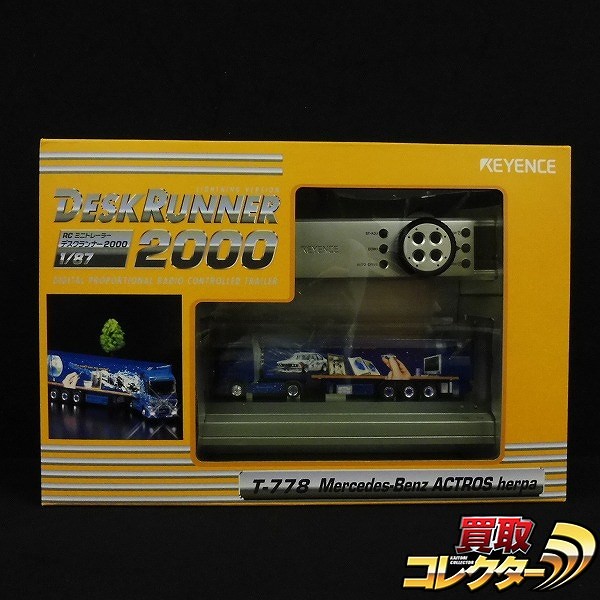 ホビーラジコン KEYENCE Desk Runner 2000 T-774 ラジコンRCミニ