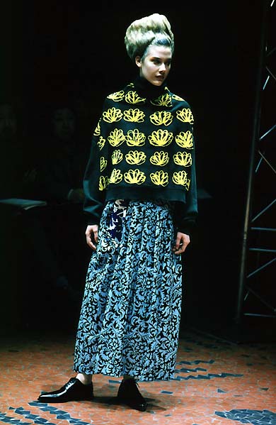 1996 AW COMME des GARCONS Flowering Clothes（フラワーリング