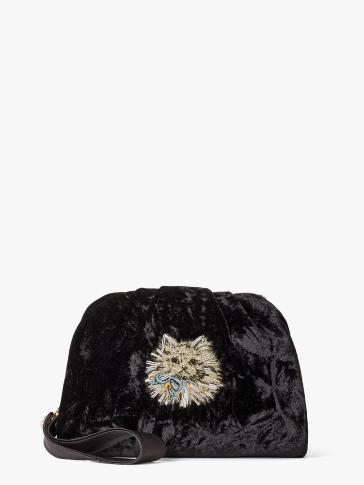 Party Velvet Cat Clutch | Kate Spade New York | Kate Spade New York