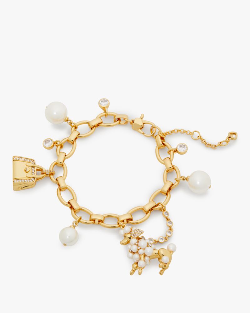 Kate Spade フルーツチャーム ブレスレット プードル アンド ポム