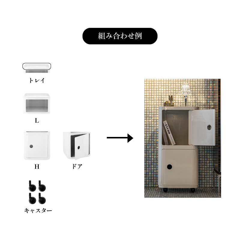 コンポニビリ（スクエアエレメントドア）｜Kartell｜カルテル