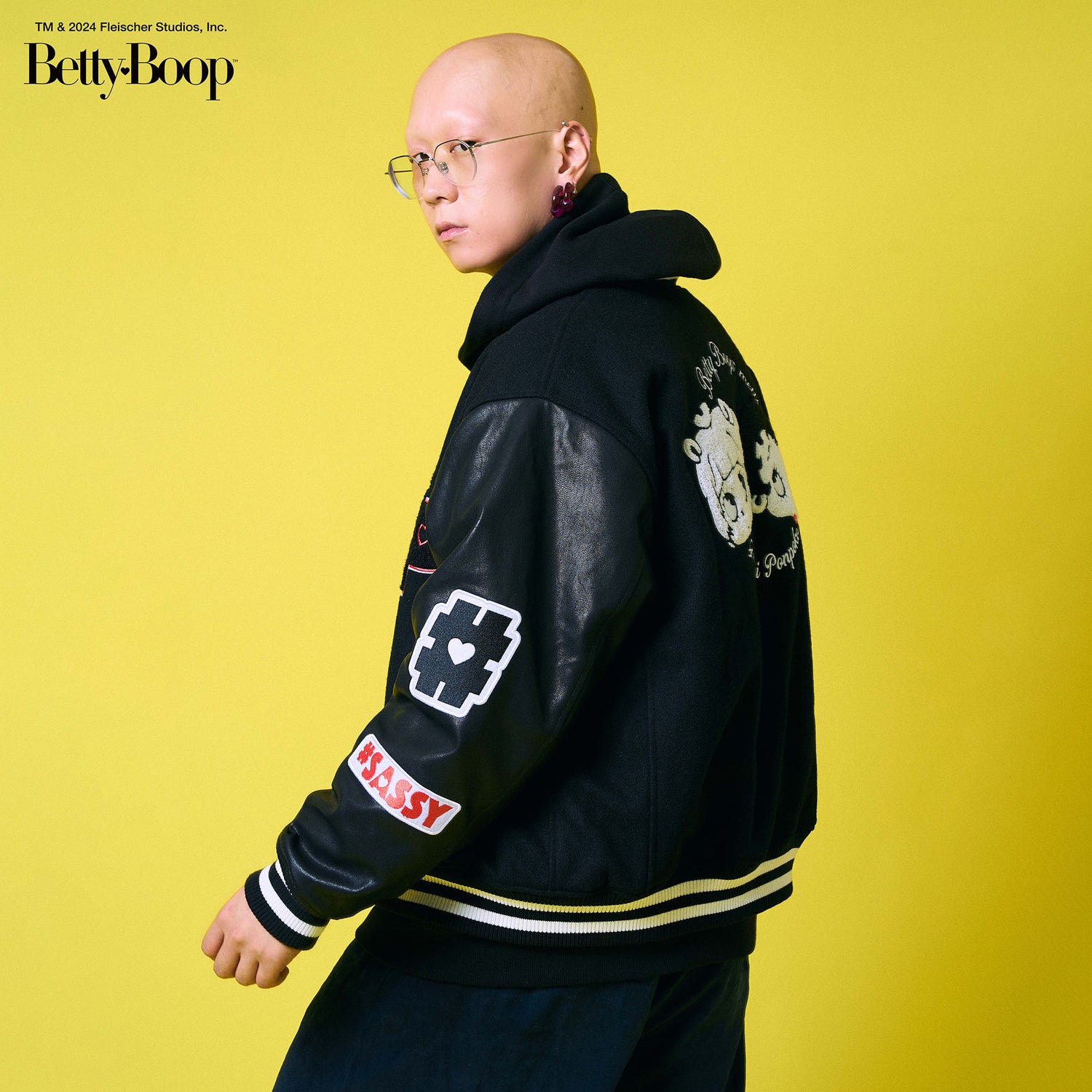 POKOPEA Collaboration】BETTY BOOP™ x ガチ恋ぽんぽこ Wool Melton