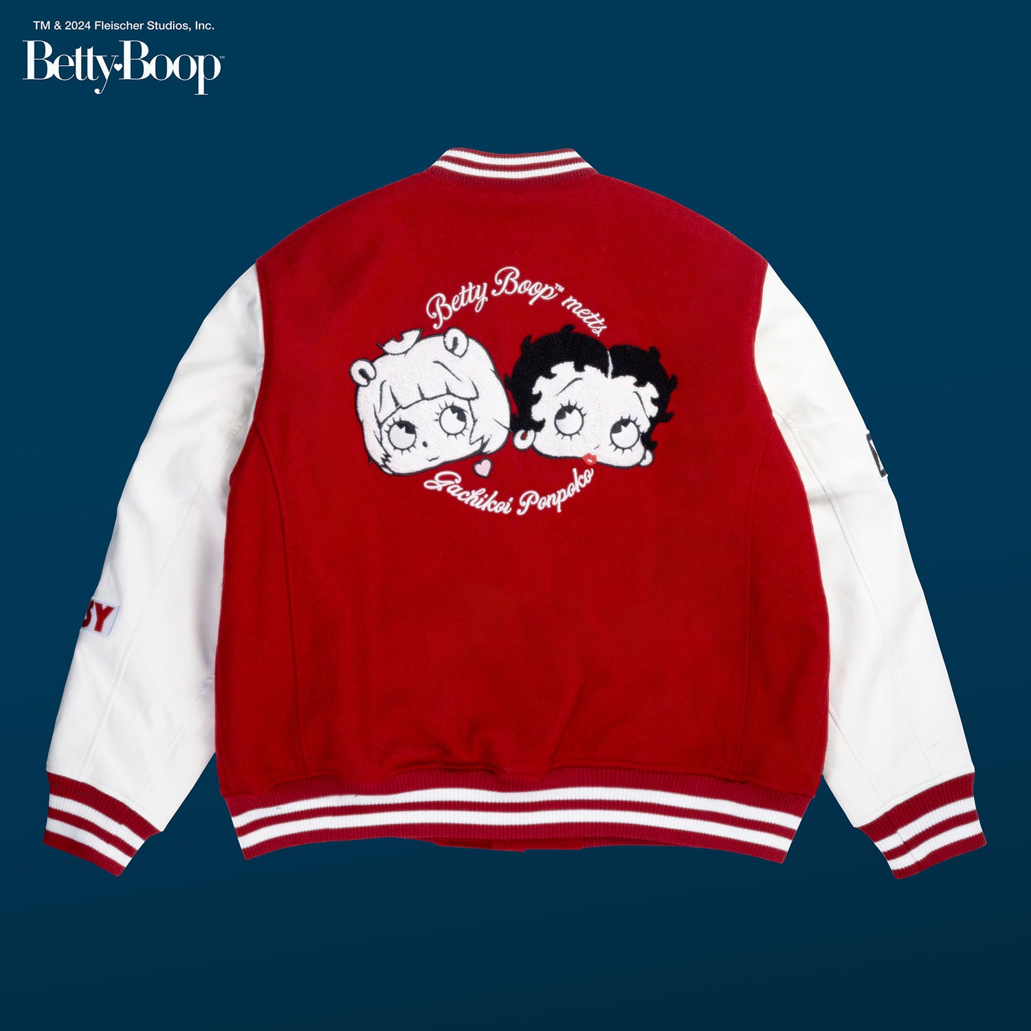 POKOPEA Collaboration】BETTY BOOP™ x ガチ恋ぽんぽこ Wool Melton