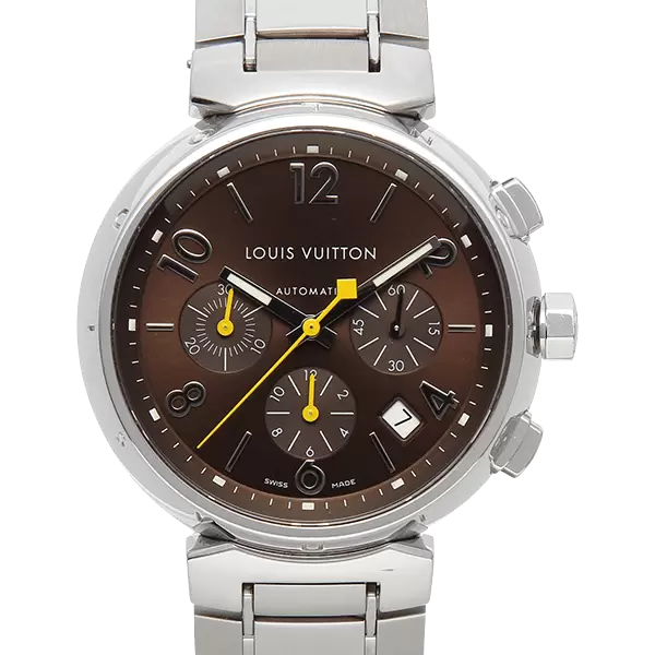 中古【Q1121】ルイ・ヴィトン（LOUIS VUITTON） タンブール クロノ