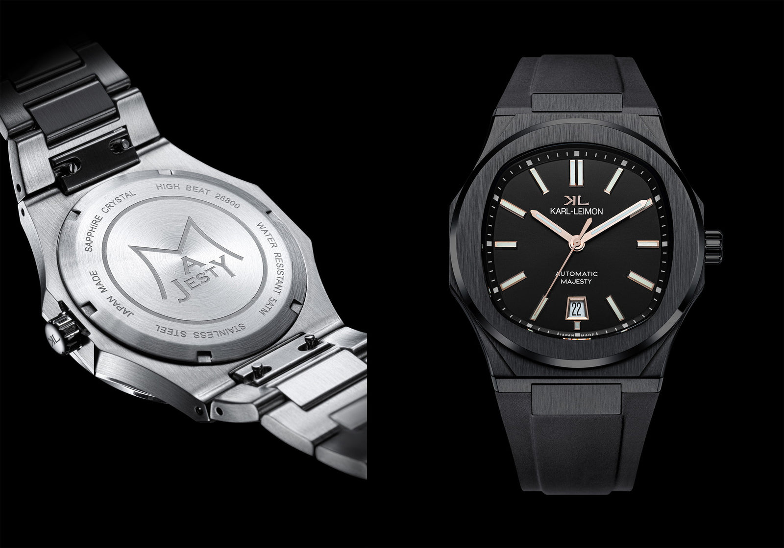 MAJESTY AUTOMATIC COMING ON 9.25 - KARL-LEIMON Watches