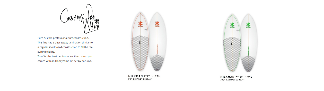 Milkman Custom Wave SUP | Kazuma Surfboards Japan