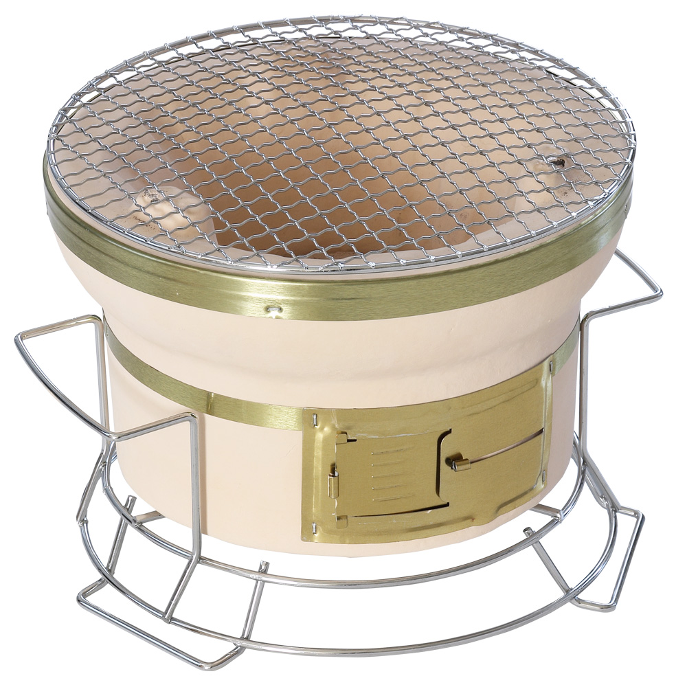 スタンド付七輪【バーベキュー】 | 株式会社カワセ