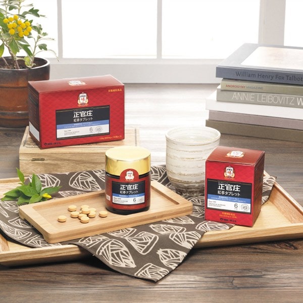 紅参タブレット120粒 ｜ 正官庄ネットショップ