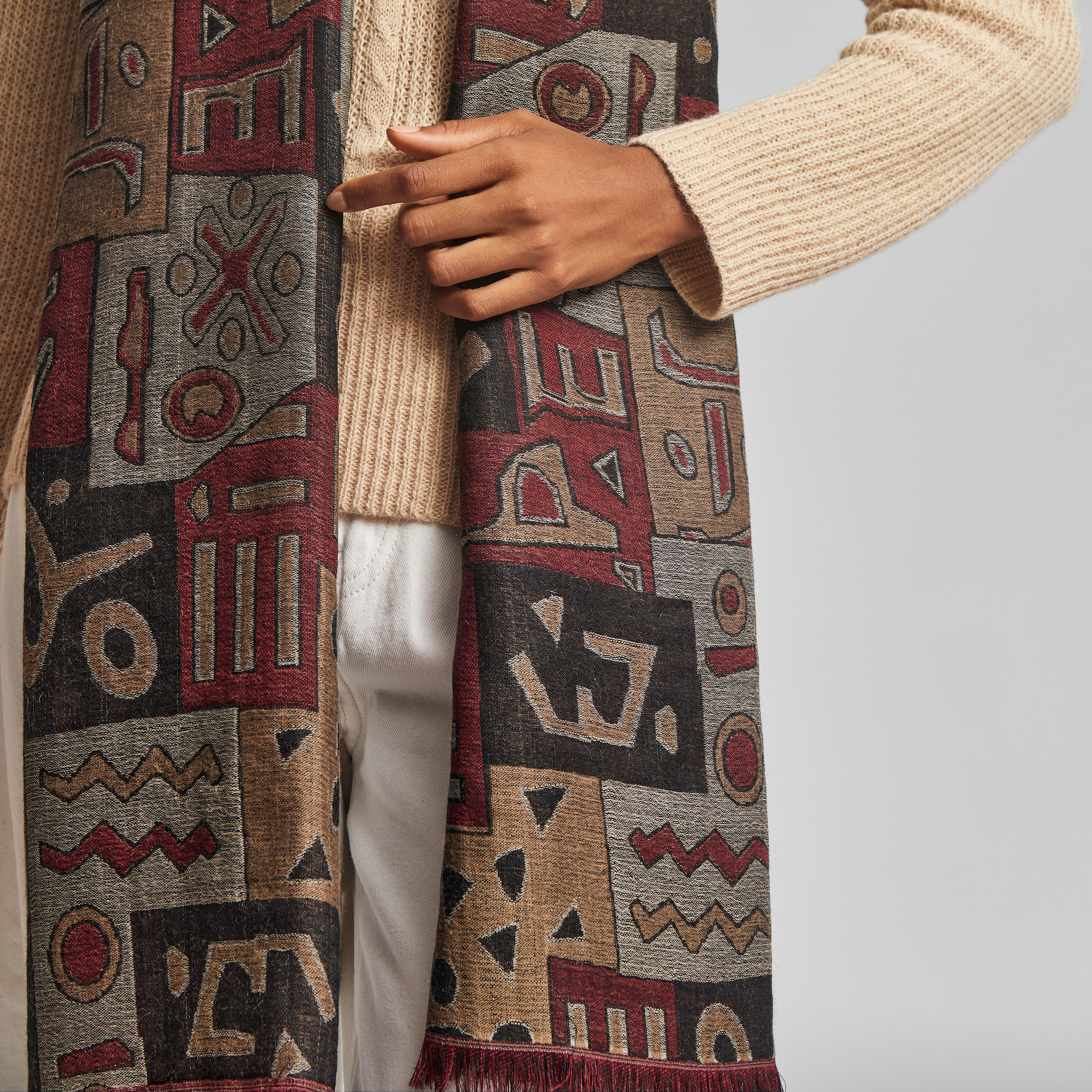 KUNA公式オンラインストア ペルー直輸入 アルパカストール