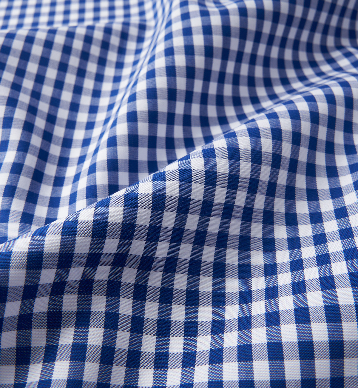 Gingham Check（ブルー×ホワイト） | 税込¥5,400からのオーダーシャツ
