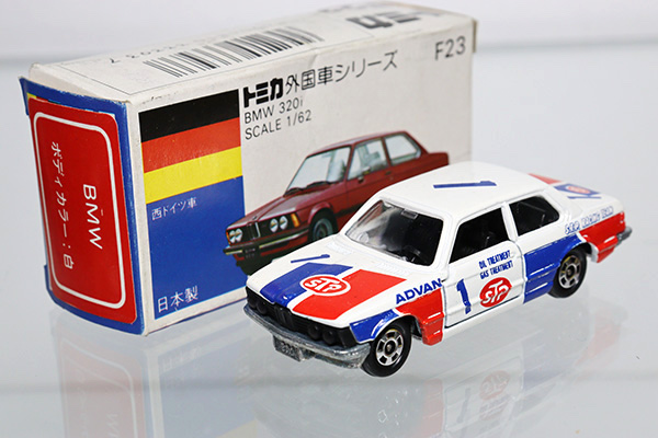 BMW 320i F43 トミカ グループA フェア 日本製 青箱