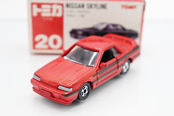 ミニカーショップ ケンボックス トミカ 赤箱(日本製)☆20-5-1☆日産