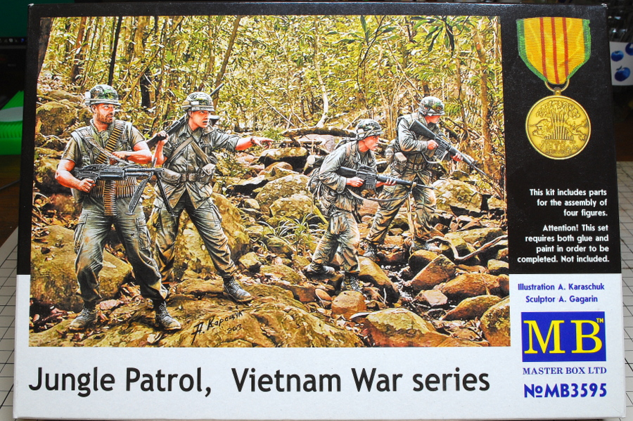 アメリカ軍歩兵 ベトナム戦 ジャングルパトロール マスターボックス 1