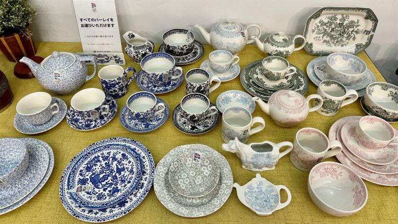 常時展示＆販売】英国バーレイ食器 | 【世界基準の品質】英国