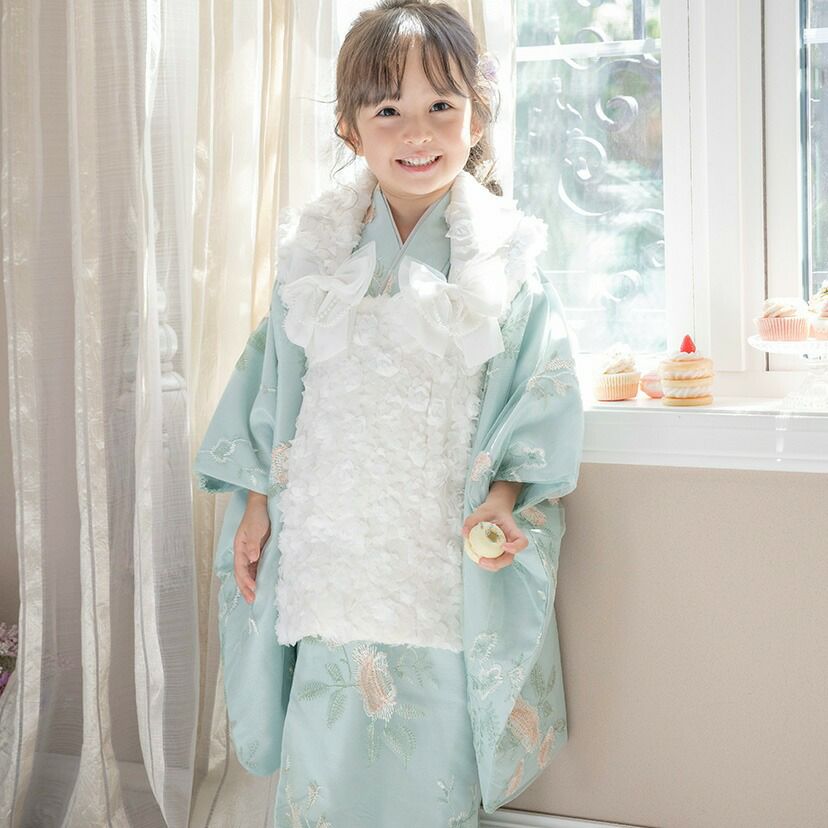 nono♡レース被布 nono♡レース被布 レース被布02【七五三 三歳用