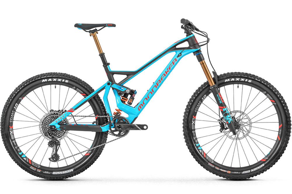 2019 Mondraker Dune goes 170mm travel with trunnion mount metric