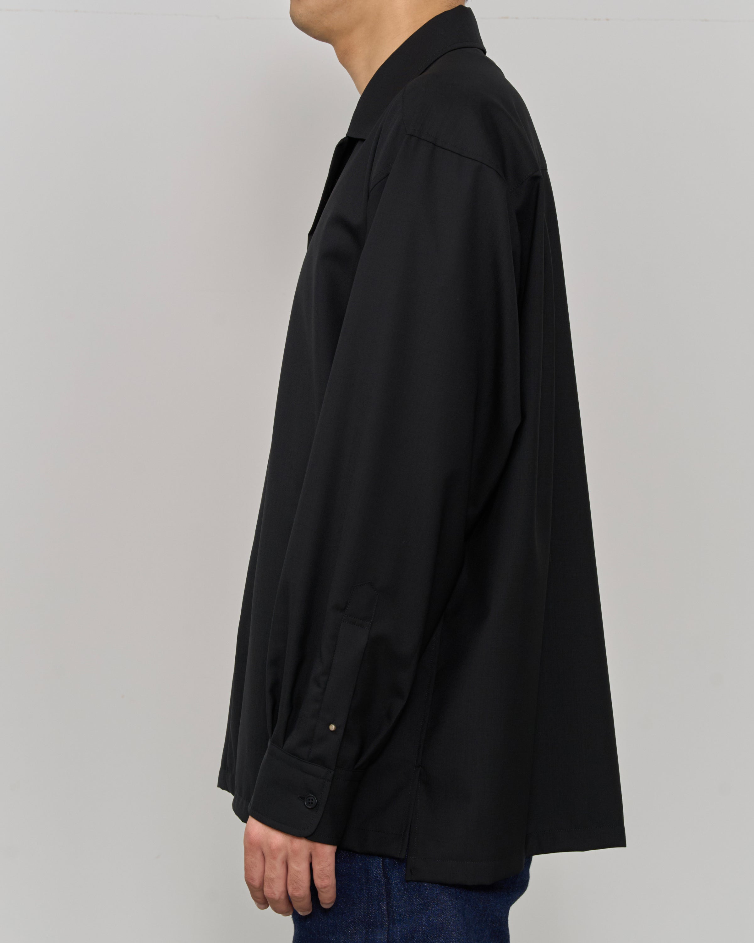TOHNAI Shirt Jacket, Black – Keylime Tokyo