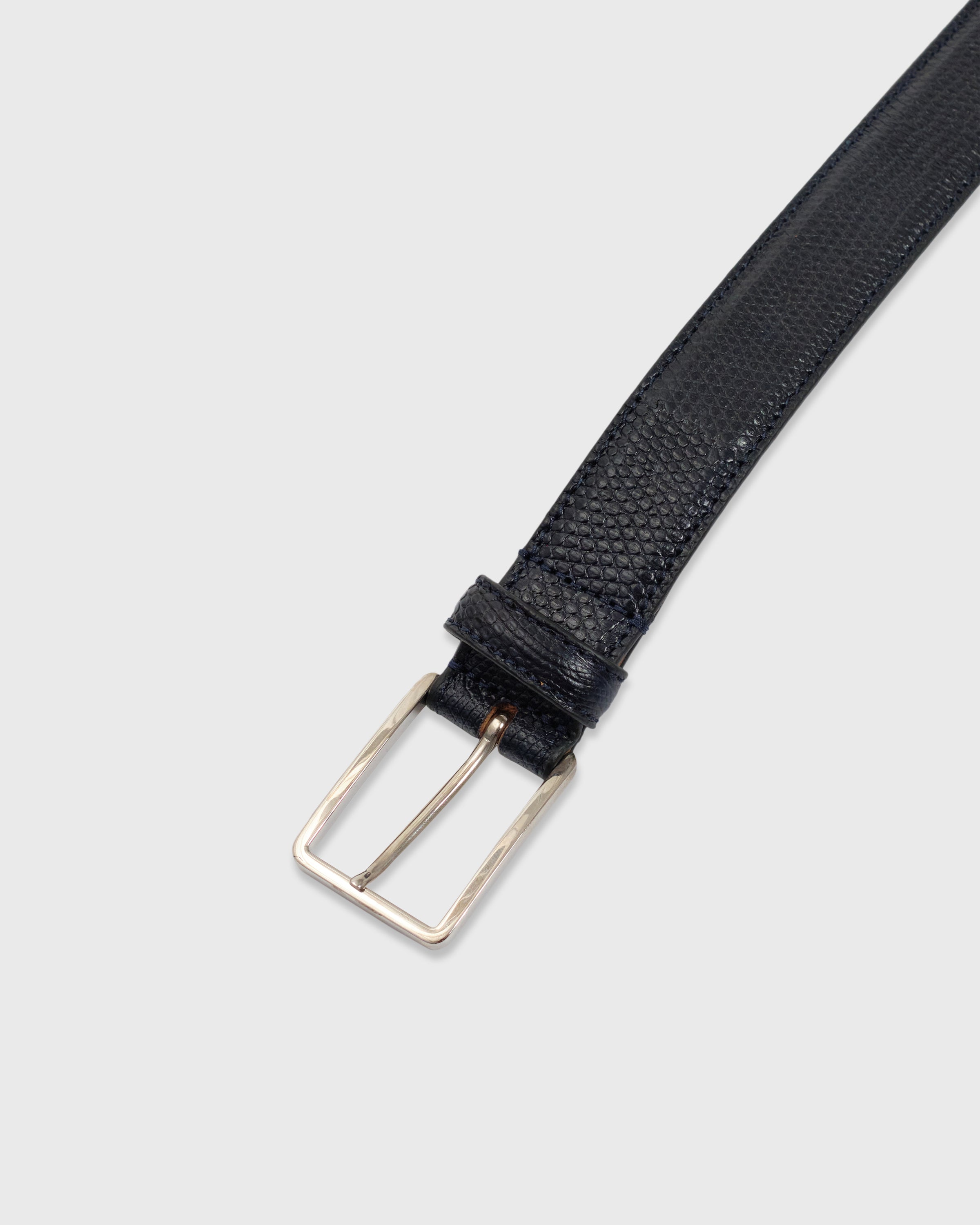Le Yucca's Lizard Belt, Navy – Keylime Tokyo
