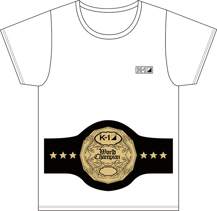 K-1 チャンピオンベルトTシャツ(キッズ限定) – K-1.SHOP