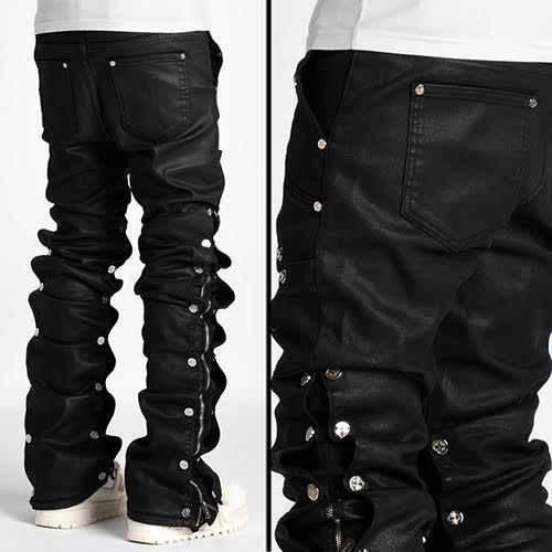 GUAPI OBSIDIAN BLACK WAXED PREMIUM DENIM V2 | KingStar
