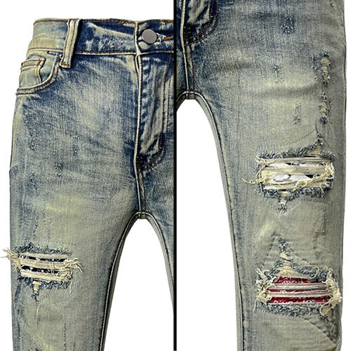 mnml X214 STRETCH SKINNY DENIM - BLUE | KingStar