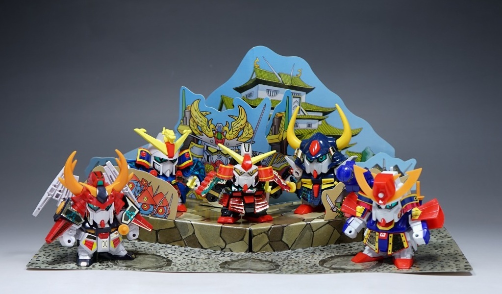 元祖SDガンダム 武者五人衆 元祖SDガンダム 武者五人衆